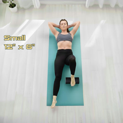 Fitizen Foam Roller – Muscle Massage Rehab Stiff Back Pain Physical Therapy Deep Tissue Firm Exercise Equipment Home Gym Stress Yoga Pilates for The Fit Citizen by FitNation