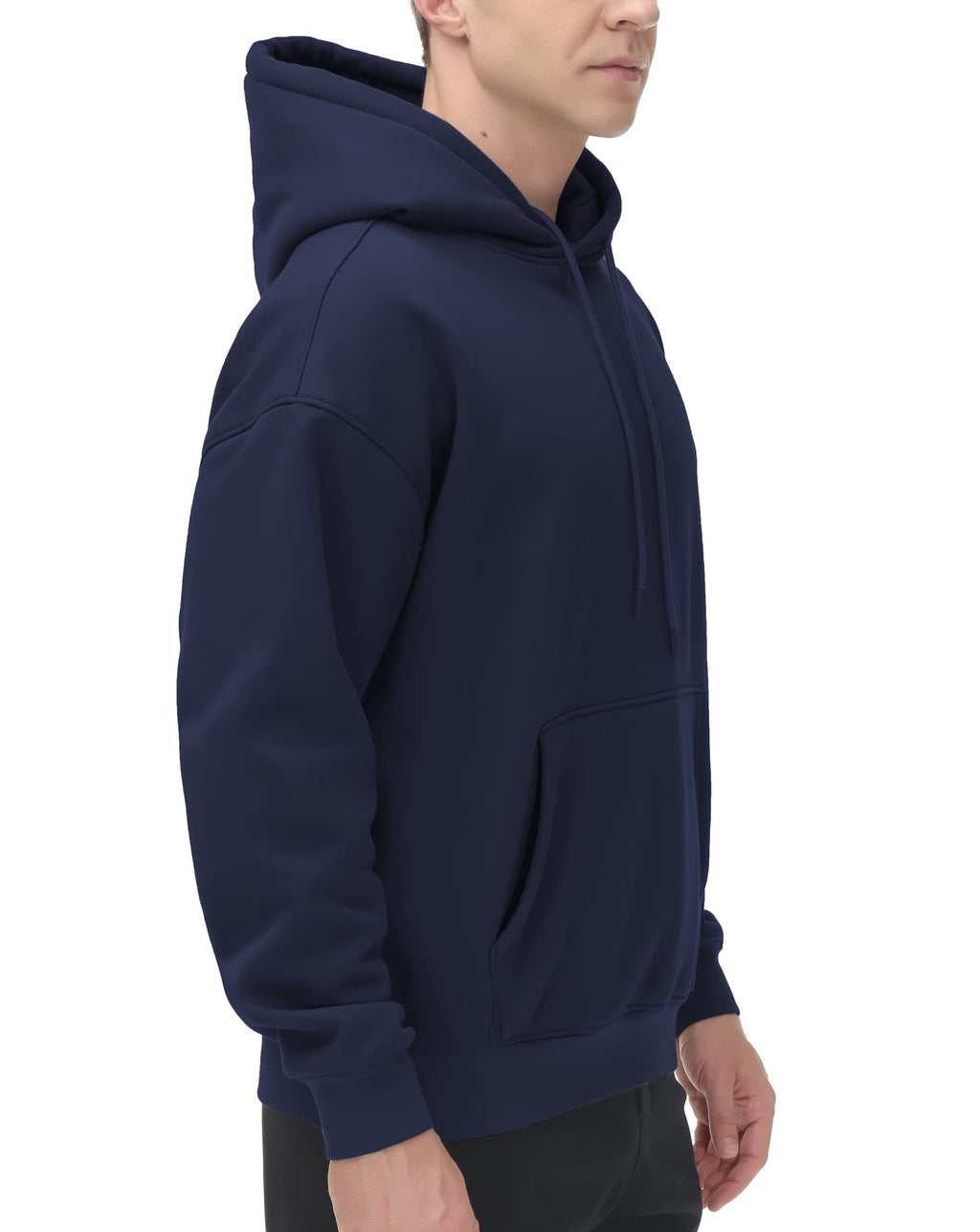 THE GYM PEOPLE Men's Fleece Pullover Hoodie Loose Fit Ultra Soft Hooded Sweatshirt With Pockets