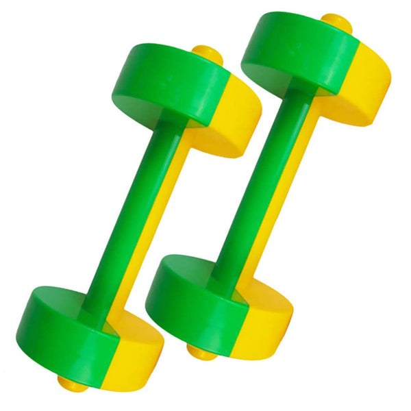 Kids Dumbbell Toy 1 Pair Kids Weight Lifting Set Plastic Dumbbell Toy Gym Sports Workout Equipment for Kids