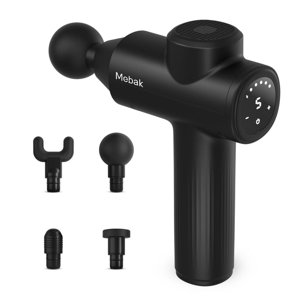 Mebak 7 Massage Gun, Massage Gun Deep Tissue for Pain Relief, Muscle Massager for Home, Office & Gym, 5 Speed Levels