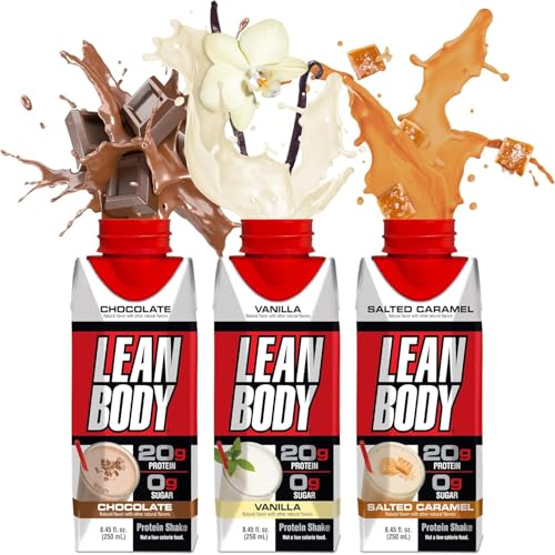 Labrada Lean Body Ready-to-Drink Cookies and Cream Protein Shake, 40g Protein, Whey Blend , 0 Sugar, Gluten No, 22 Vitamins & Minerals, (Recyclable Carton & Lid - Pack of 12) LABRADA , 17 Fl Oz (Pack of 12)