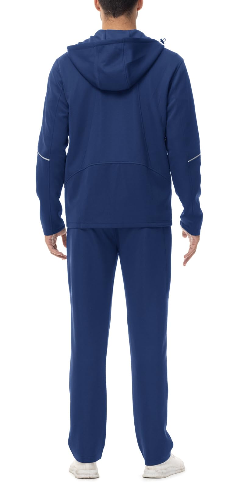 Rdruko Men's Track Sweat Suits 2 Piece Set Sweatsuits Tracksuits Jogging Workout Gym Athletic Suits with Hood