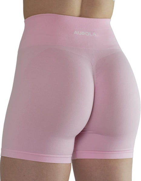 AUROLA Intensify Workout Shorts for Women Seamless Scrunch Short Gym Yoga Running Sport Active Exercise Fitness Shorts