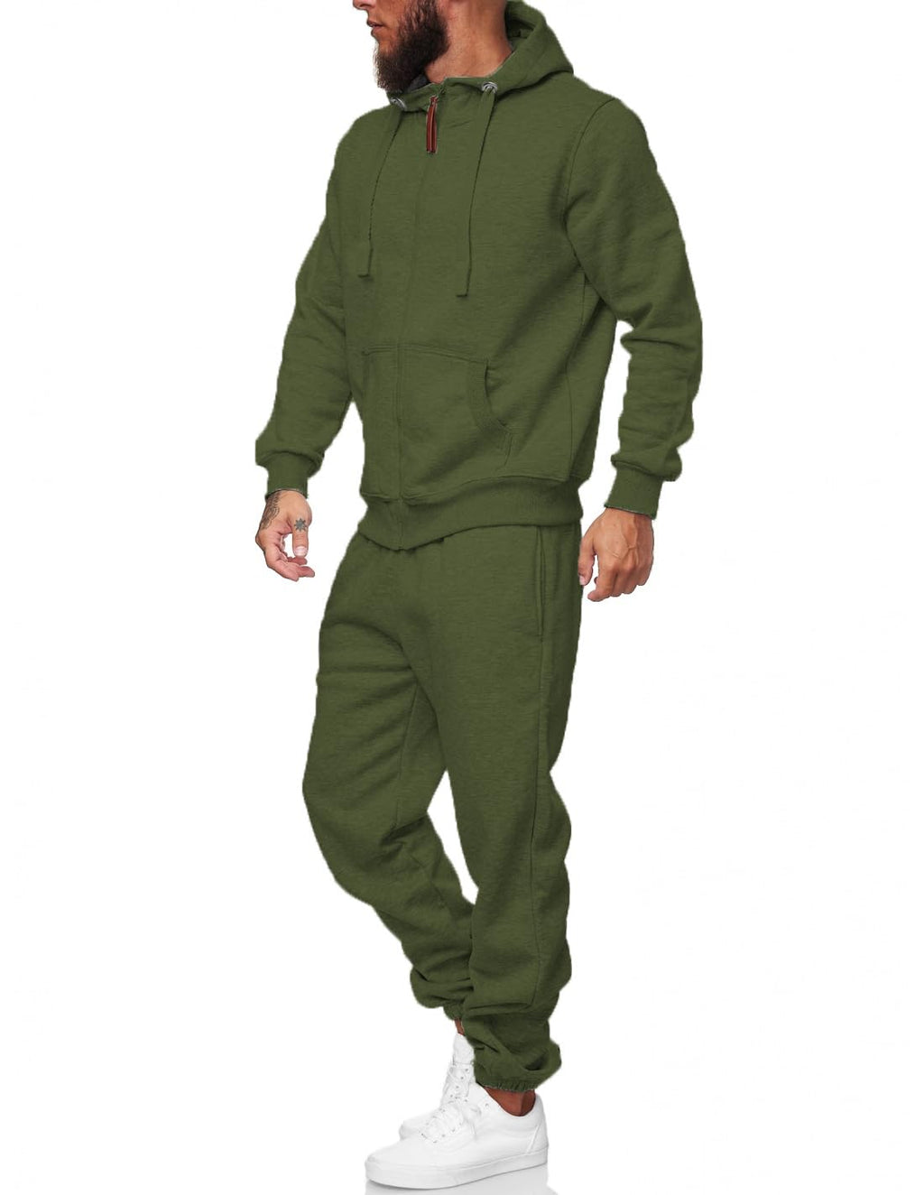 HHGKED Sweat suits men Tracksuits 2 Piece sets Athletic Jogging suits Casual Outfits for men