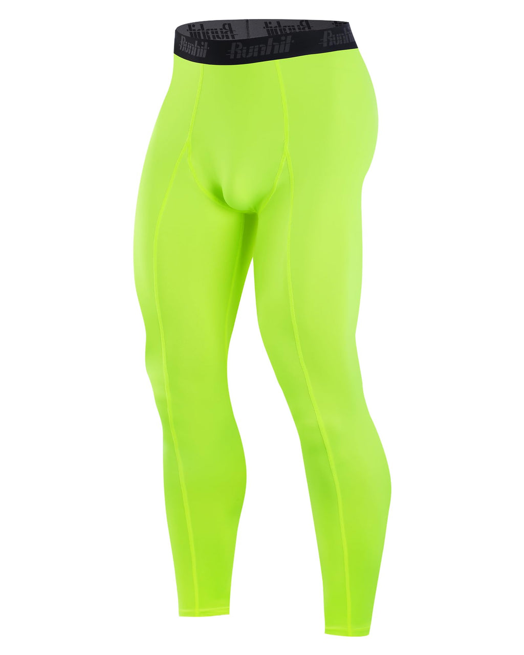 Runhit Men’s Compression Pants Running Tights Workout Leggings Athletic Base Layer Pants for Sports Yoga Basketball