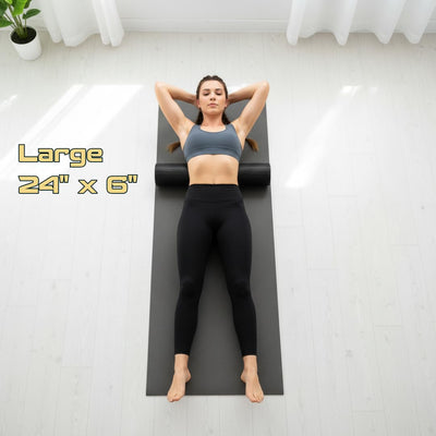 Fitizen Foam Roller – Muscle Massage Rehab Stiff Back Pain Physical Therapy Deep Tissue Firm Exercise Equipment Home Gym Stress Yoga Pilates for The Fit Citizen by FitNation