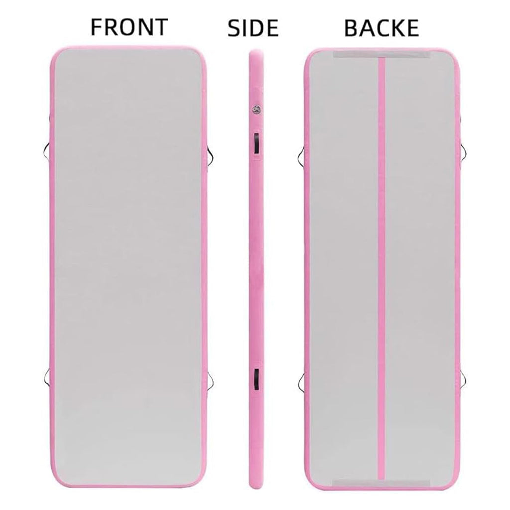 DAIRTRACK Inflatable Gymnastics Air Mat 10ft/13ft/16ft/20ft Tumble Track Tumbling Mats for Home Use/Gym/Training/Cheerleading/Yoga/Water