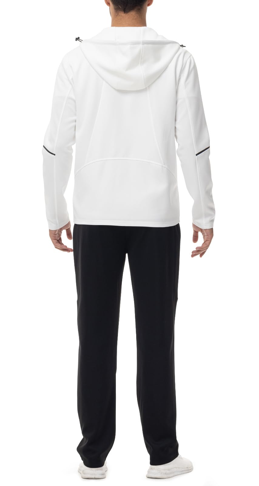 Rdruko Men's Track Sweat Suits 2 Piece Set Sweatsuits Tracksuits Jogging Workout Gym Athletic Suits with Hood