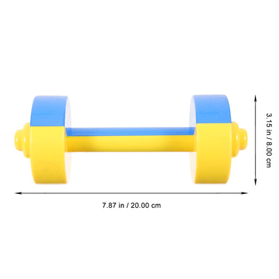 Kids Dumbbell Toy 1 Pair Kids Weight Lifting Set Plastic Dumbbell Toy Gym Sports Workout Equipment for Kids