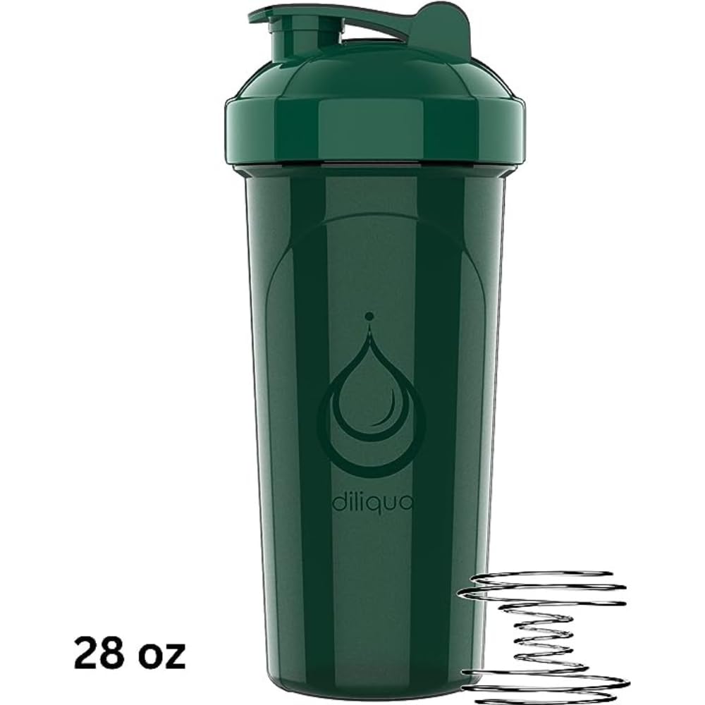 2 PACK, 28 oz & 20 oz Shaker Bottles with Powerful Wire Whisks for Protein Mixes | Leakproof Blender Shaker Bottle Pack | BPA-Free & Dishwasher Safe | Shaker Bottle | Shaker Cups for shakes