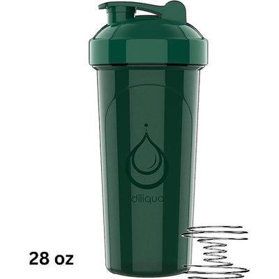 2 PACK, 28 oz & 20 oz Shaker Bottles with Powerful Wire Whisks for Protein Mixes | Leakproof Blender Shaker Bottle Pack | BPA-Free & Dishwasher Safe | Shaker Bottle | Shaker Cups for shakes