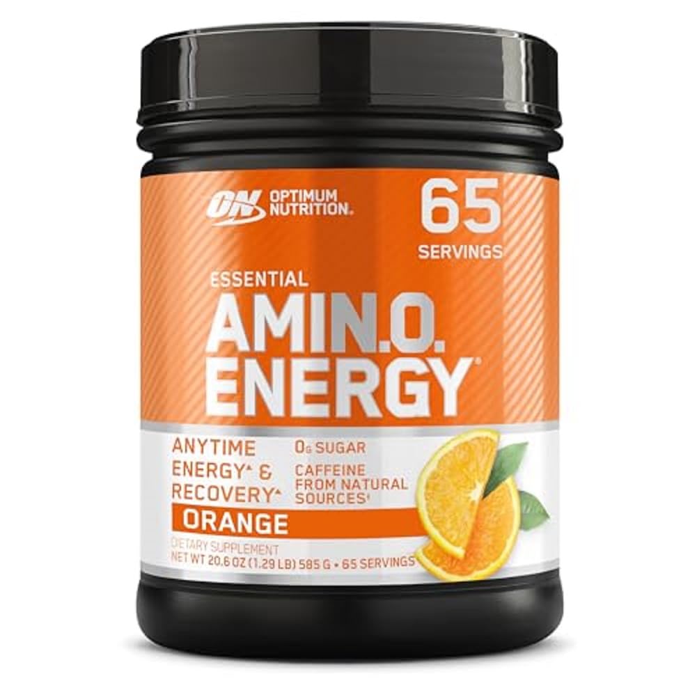 Optimum Nutrition Amino Energy - Pre Workout with Green Tea, BCAA, Amino Acids, Keto Friendly, Green Coffee Extract, Energy Powder - Watermelon, 30 Servings (Packaging May Vary)