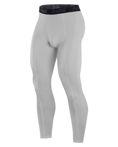 Runhit Men’s Compression Pants Running Tights Workout Leggings Athletic Base Layer Pants for Sports Yoga Basketball