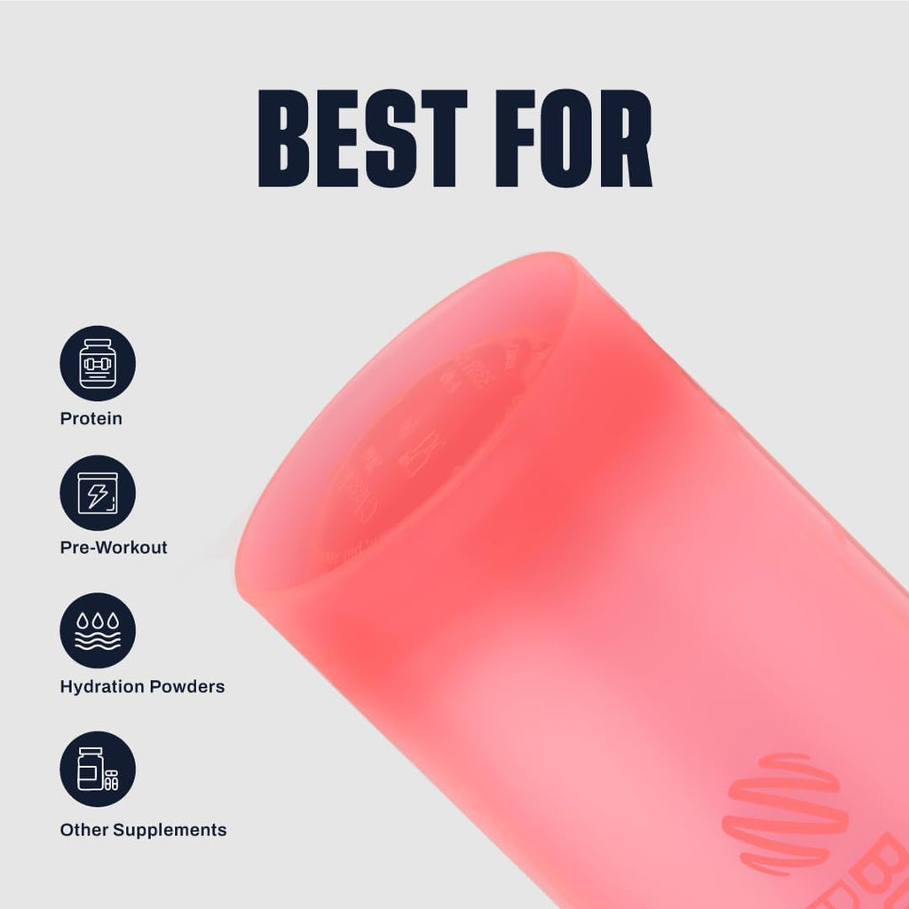 BlenderBottle Classic V2 Shaker Bottle Perfect for Protein Shakes and Pre Workout, 20-Ounce (3 Pack), Black, Navy, Pink