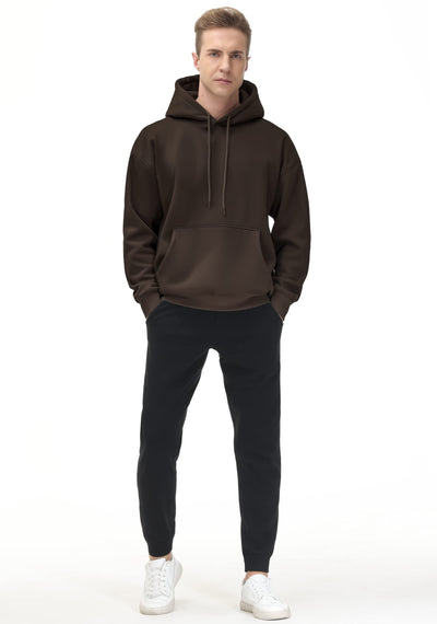 THE GYM PEOPLE Men's Fleece Pullover Hoodie Loose Fit Ultra Soft Hooded Sweatshirt With Pockets