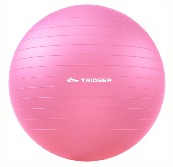 Trideer Exercise Ball for Yoga, Pilates & Fitness – Stability Ball Equipment for Home Gym & Office Chair, Core & Balance Training Accessories, Physical Therapy Equipment, Quick Pump Included, 5 Sizes