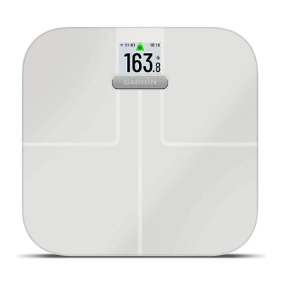 Garmin Index S2, Smart Scale with Wireless Connectivity, Measure Body Fat, Muscle, Bone Mass, Body Water% and More, Black (010-02294-02)
