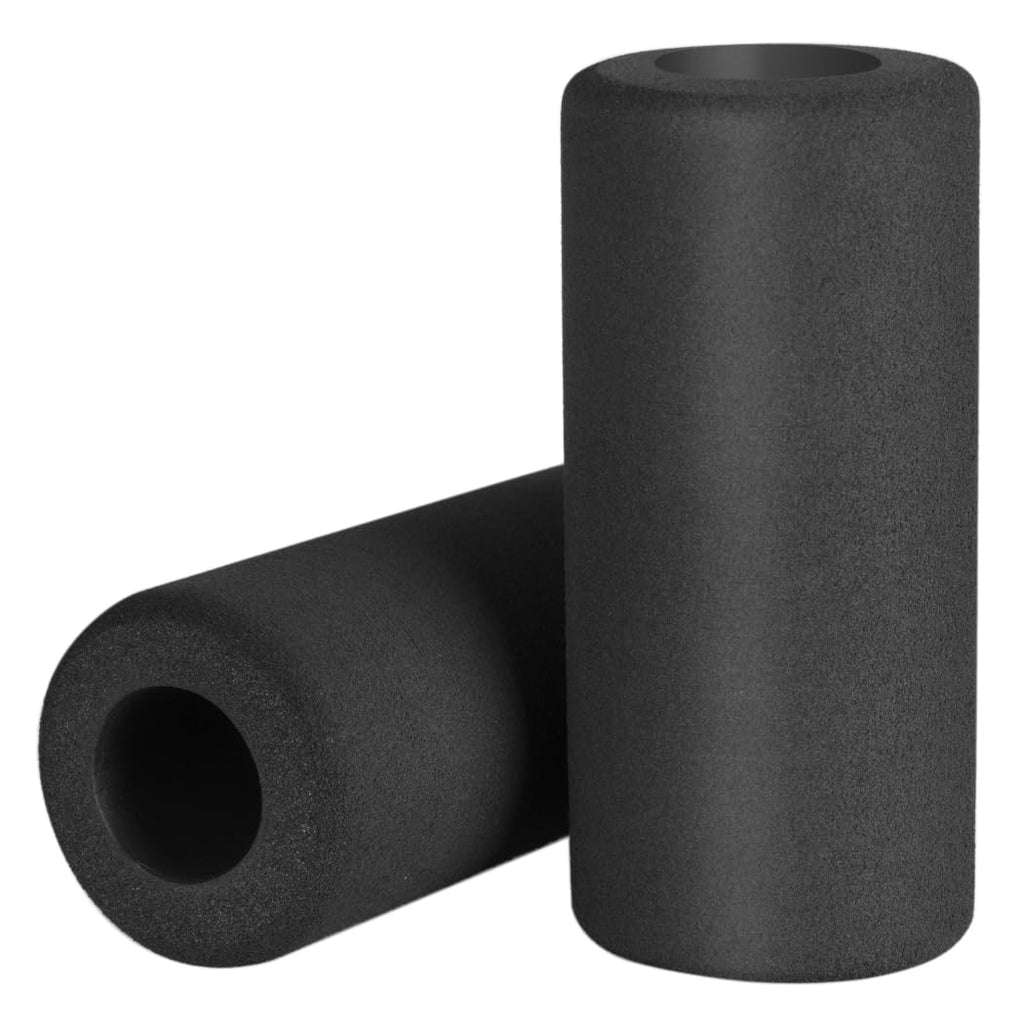 Sponge Foam Foot Pad Roller Pair, Used for Replacing Gym Exercise Equipment, Suitable for 1-inch Rod (Foam 5.12" X 2.76" Od X 0.87" Id)