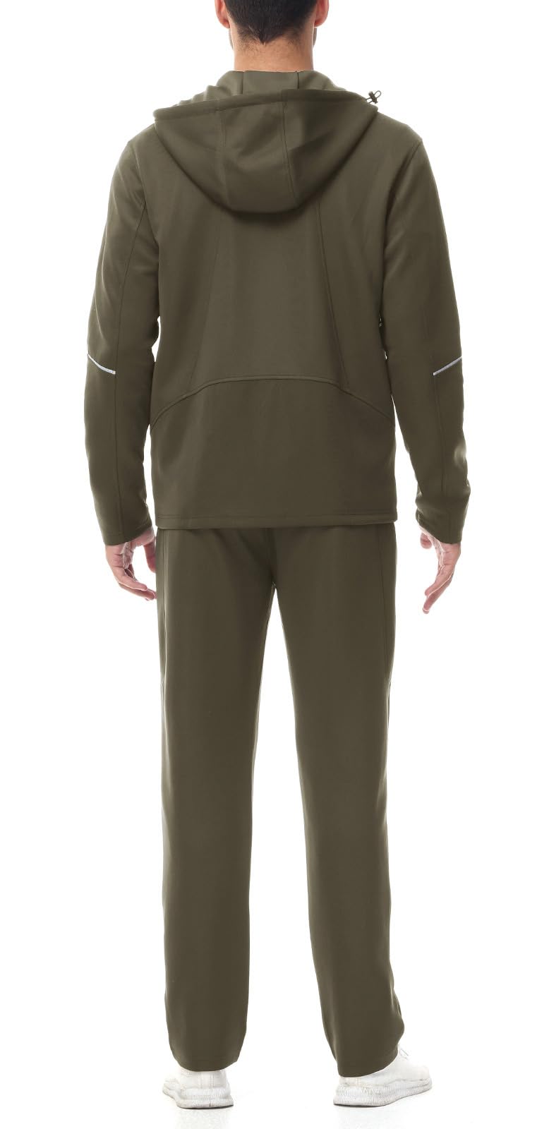 Rdruko Men's Track Sweat Suits 2 Piece Set Sweatsuits Tracksuits Jogging Workout Gym Athletic Suits with Hood