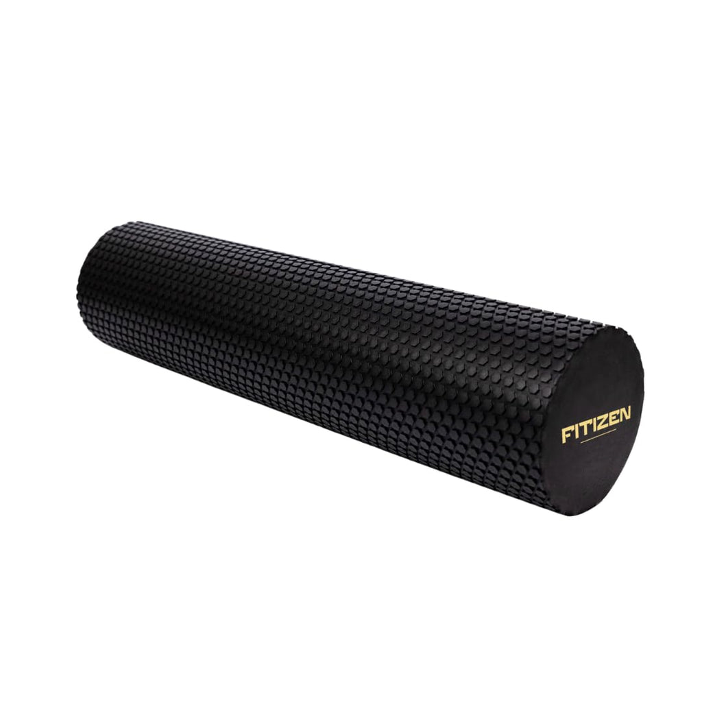 Fitizen Foam Roller – Muscle Massage Rehab Stiff Back Pain Physical Therapy Deep Tissue Firm Exercise Equipment Home Gym Stress Yoga Pilates for The Fit Citizen by FitNation
