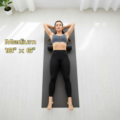 Fitizen Foam Roller – Muscle Massage Rehab Stiff Back Pain Physical Therapy Deep Tissue Firm Exercise Equipment Home Gym Stress Yoga Pilates for The Fit Citizen by FitNation