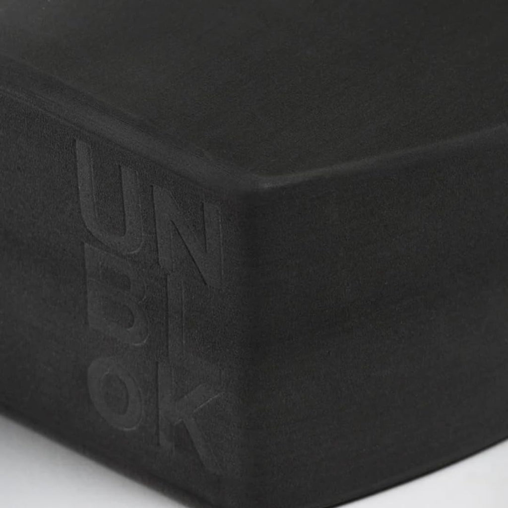 Manduka Foam Yoga Block - Recycled EVA Foam Block with Ergonomic Support, Yoga Equipment, Home Gym Accessory, & Pilates Tool, Lightweight for Travel, High Density, Comfortable Edges