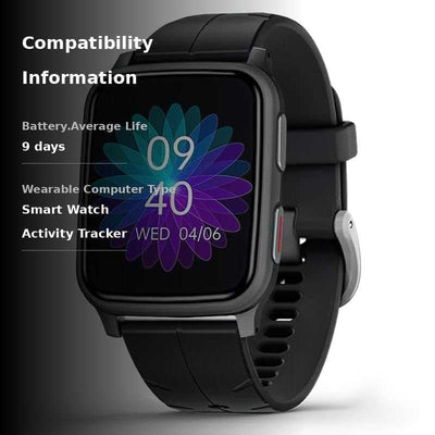 FITVII Fitness Tracker, Smart Watch with 24/7 Blood Pressure Heart Rate and Blood Oxygen Monitor, Sleep Tracker with Calorie Step Counter, IP68 Waterproof Activity Tracker for Women Men Android iOS