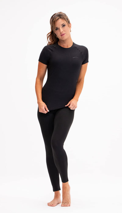 DEVOPS 3 Pack Women's Compression Shirt Dry Fit Short Sleeve Running Athletic T-Shirt Workout Tops