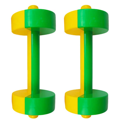 Kids Dumbbell Toy 1 Pair Kids Weight Lifting Set Plastic Dumbbell Toy Gym Sports Workout Equipment for Kids