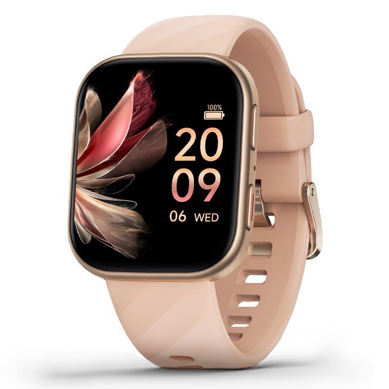 FITVII Health & Fitness Tracker (Answer/Make Calls), Smart Watch with 24/7 Heart Rate and Blood Pressure, Sleep Tracking, Blood Oxygen Monitor, 120+ Sport Modes Activity Tracker for Women Men