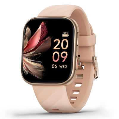 FITVII Health & Fitness Tracker (Answer/Make Calls), Smart Watch with 24/7 Heart Rate and Blood Pressure, Sleep Tracking, Blood Oxygen Monitor, 120+ Sport Modes Activity Tracker for Women Men