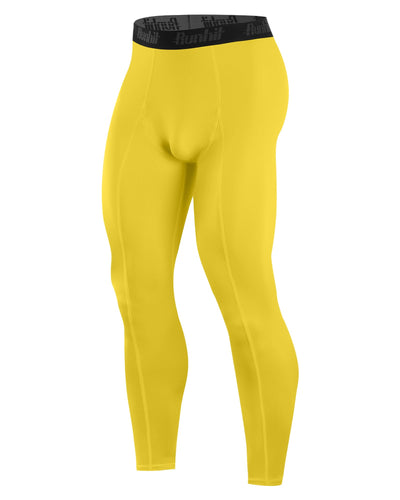 Runhit Men’s Compression Pants Running Tights Workout Leggings Athletic Base Layer Pants for Sports Yoga Basketball