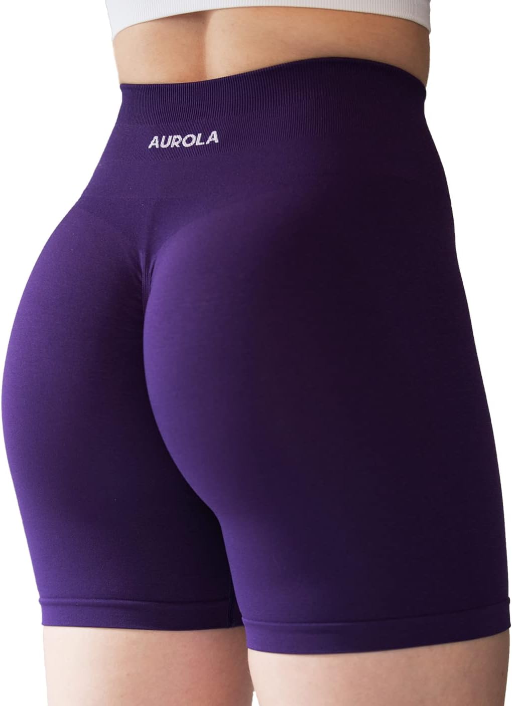 AUROLA Intensify Workout Shorts for Women Seamless Scrunch Short Gym Yoga Running Sport Active Exercise Fitness Shorts