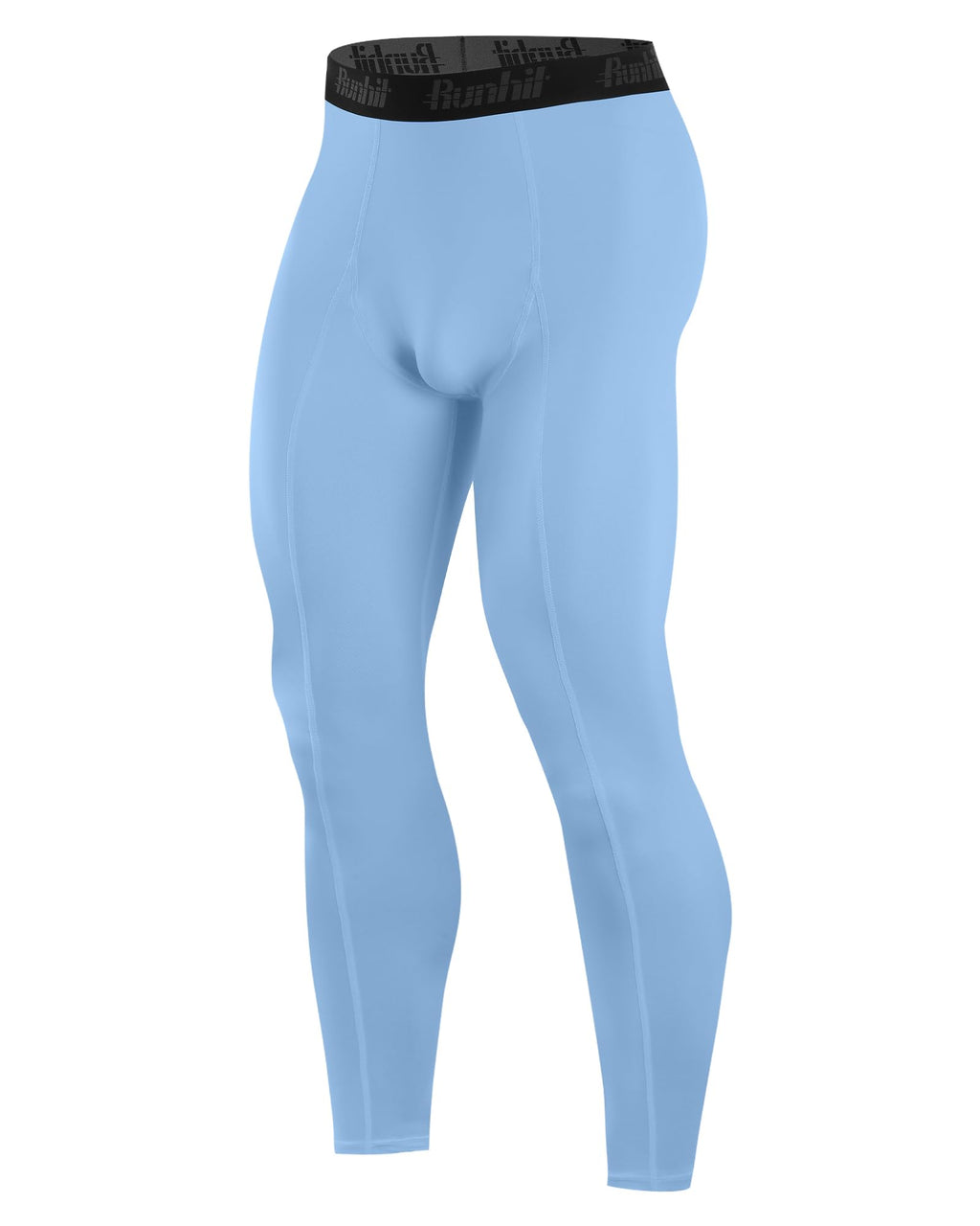 Runhit Men’s Compression Pants Running Tights Workout Leggings Athletic Base Layer Pants for Sports Yoga Basketball
