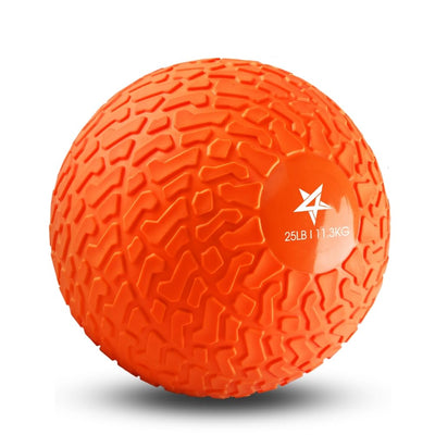 Yes4All Upgraded Fitness Slam Medicine Ball 10lbs for Strength, Power Workout | Exercise, Workout Ball | Orange Beast