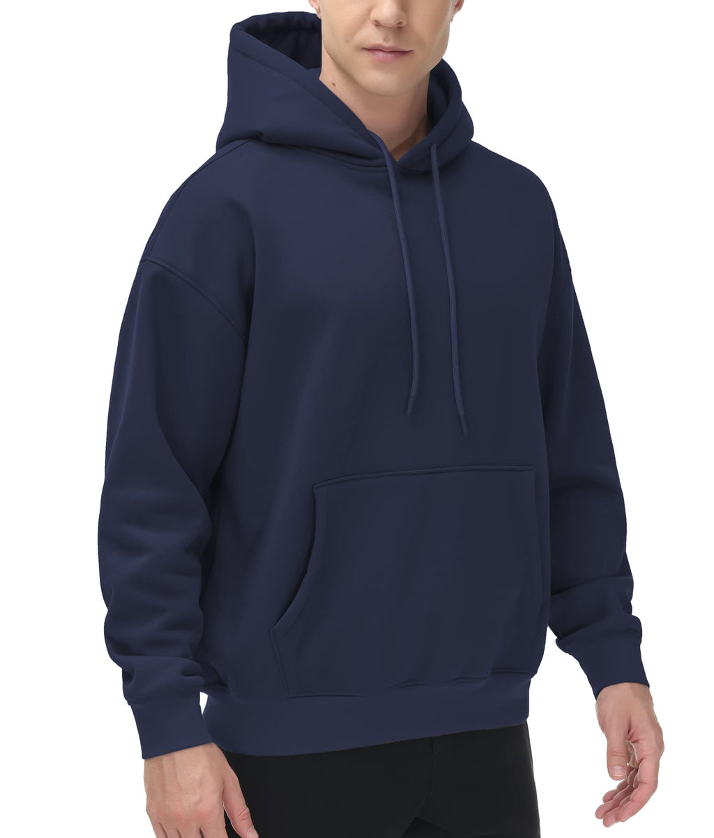 THE GYM PEOPLE Men's Fleece Pullover Hoodie Loose Fit Ultra Soft Hooded Sweatshirt With Pockets