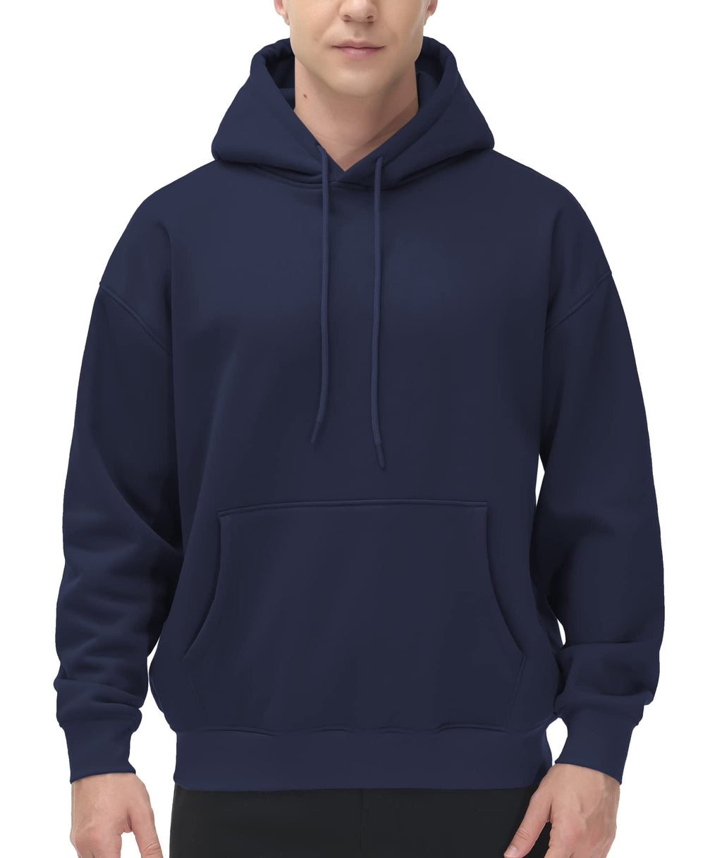 THE GYM PEOPLE Men's Fleece Pullover Hoodie Loose Fit Ultra Soft Hooded Sweatshirt With Pockets