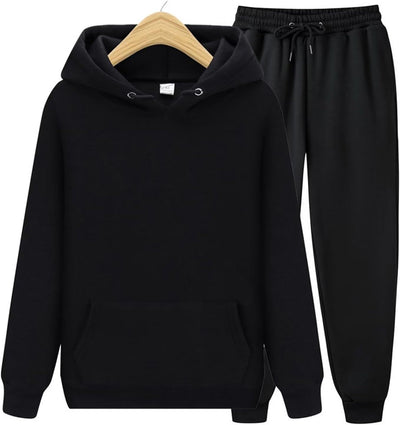 CHAIRAY Women's Hoodie Tracksuit Sweatsuits for Mens Set 2 Piece Hooded Sweatshirts and Sweatpant Sets Jogger Sweatsuit