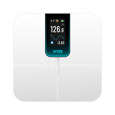 Ultra, Smart Scale with 4.3" Color Display, Digital Bathroom Scale for Body Weight BMI Muscle Mass Composition, Wi-Fi & Bluetooth Body Fat Scale with Heart Rate, 400 lbs (Black)