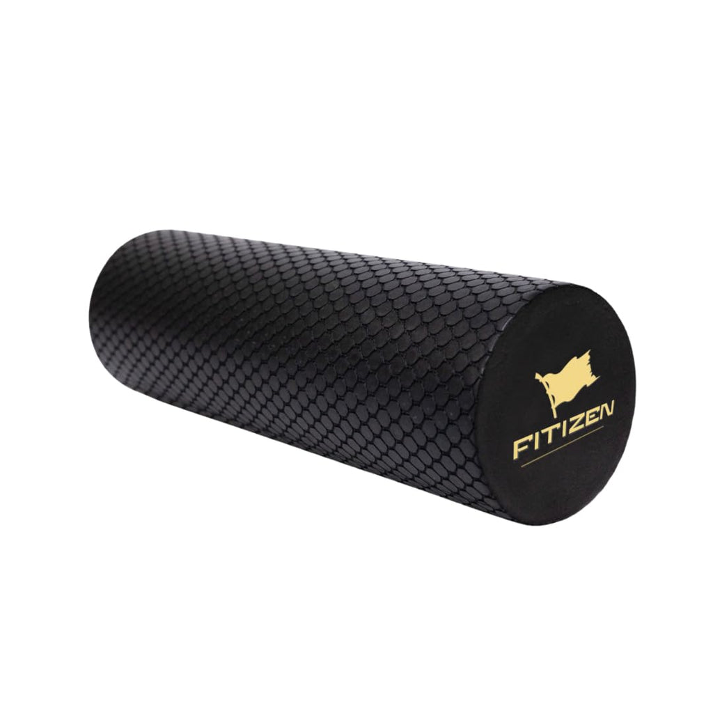 Fitizen Foam Roller – Muscle Massage Rehab Stiff Back Pain Physical Therapy Deep Tissue Firm Exercise Equipment Home Gym Stress Yoga Pilates for The Fit Citizen by FitNation