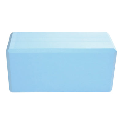 Hugger Mugger 5 in. Big Foam Yoga Block - Extra Large Size, Dense Foam, Reliable Support, Beveled Edges for Comfort, Great if You're Taller or Less Flexible