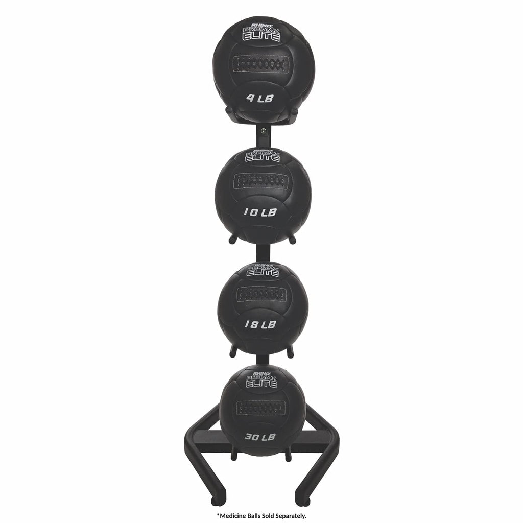 Champion Sports Rhino Slam Ball, 4-30 lb. Non-Slip Grip, Weightlifting, Crossfit, Home Gym, Fitness, 14" Diameter Balls, Optional Storage Rack/Tree Sold Separately