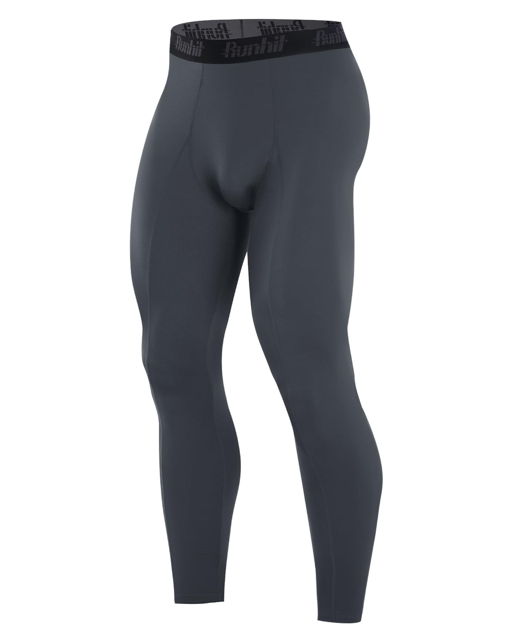 Runhit Men’s Compression Pants Running Tights Workout Leggings Athletic Base Layer Pants for Sports Yoga Basketball
