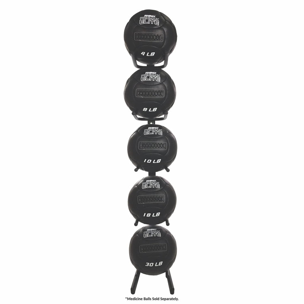 Champion Sports Rhino Slam Ball, 4-30 lb. Non-Slip Grip, Weightlifting, Crossfit, Home Gym, Fitness, 14" Diameter Balls, Optional Storage Rack/Tree Sold Separately