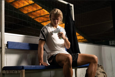 Hyperice Hypervolt Go 2 - Black - Featuring Quiet Glide Technology - Handheld Percussion Massage Gun - 3 Speeds, 2 Interchangeable Heads - Helps Relieve Sore Muscles and Stiffness - FSA-HSA Eligible