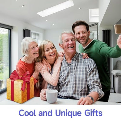 Massage Gun, Muscle Massage Gun for Athletes Handheld Electric Deep Tissue Back Massager, Percussion Massage Device for Pain Relief with 30 Speed Levels 9 Heads