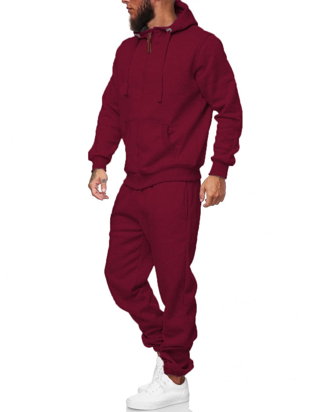 HHGKED Sweat suits men Tracksuits 2 Piece sets Athletic Jogging suits Casual Outfits for men