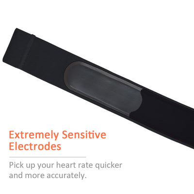 KYTO Heart Rate Monitor Chest Strap, ANT+/ Bluetooth, Compatible with iOS/Android APPs, Cycling/Yoga/Basketball/Running/Fitness Exercise/Boxing