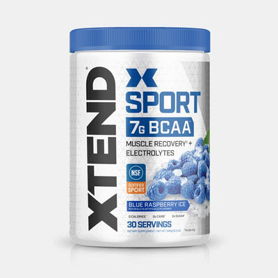 XTEND Sport BCAA Powder Strawberry Kiwi Splash - Electrolyte Powder for Recovery & Hydration with Amino Acids - 30 Servings