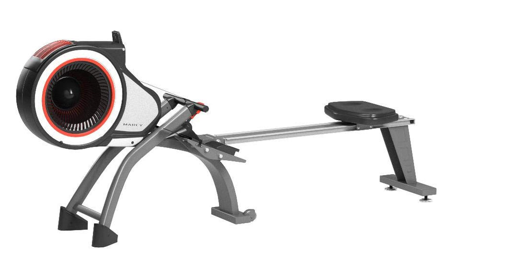 Marcy Air Resistance Rowing Machine with Transport Wheels